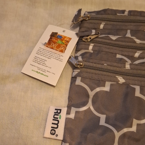 RuMe Gray Patterned Baggie All - Picture 2 of 3